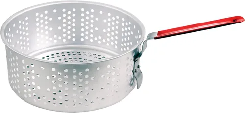 Vista 6 de Chard FBA12, olla de aluminio con cesta coladora, 10.5 cuartos de galón