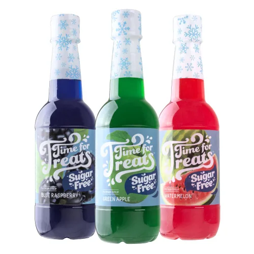 Vista 18 de Time For Treats 3 paquetes de crema de naranja, sangre de tigre, jarabe de uva de 16.9 onzas líquidas por botella para conos de nieve, refrescos