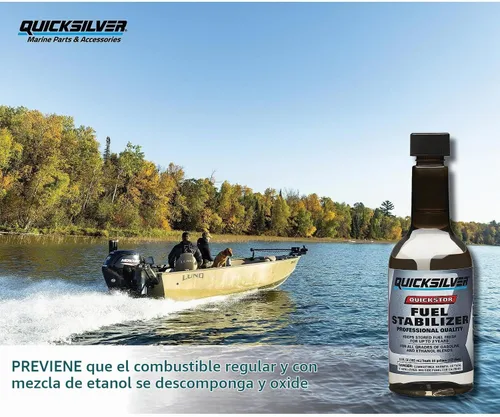 Vista 2 de Quicksilver Quickstor Tratamiento y Estabilizador de Combustible
