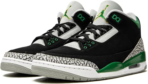 Vista 2 de Jordan Air Jordan 3 Retro - Tenis de cuero sintético para hombre