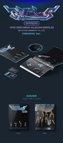 Vista 2 de Dreamus KPOP MARKET Display Album Black 203 x 267 x 6 mm