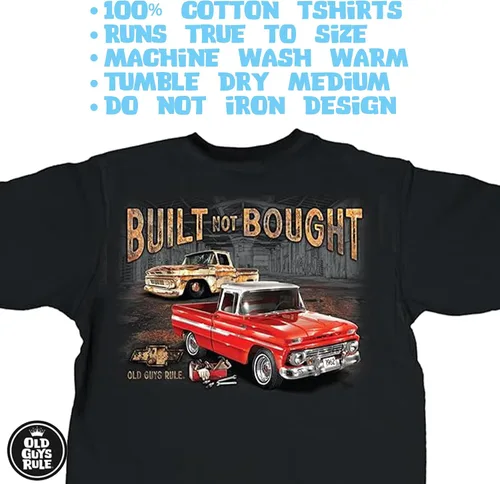 Vista 3 de OLD GUYS RULE Camiseta gráfica para hombre, Shelby Look Good, día del padre, regalo de cumpleaños, divertida camiseta novedosa para los amantes
