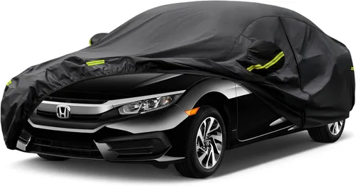 Vista 57 de Kaugung Funda para Coche de Ajuste Personalizado BMW Serie 3 E30 (1982-1994), 7 Capas Resistente al Viento Todo Clima Impermeable Cubierta Exterior