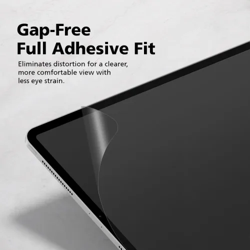 Vista 3 de [Paquete de 2] Protector de pantalla Paperfeel para Samsung Galaxy Tab S6 Lite de 10.4 pulgadas (2024/2022/2020), película PET mate antirreflejos