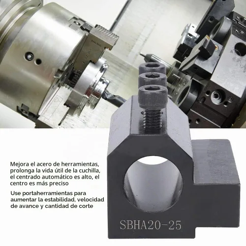 Vista 9 de SBHA20-25 Herramienta de perforación Herramienta de torno de fresado de manga, soporte de barra de mandrinar, torno CNC, diámetro interior, soporte