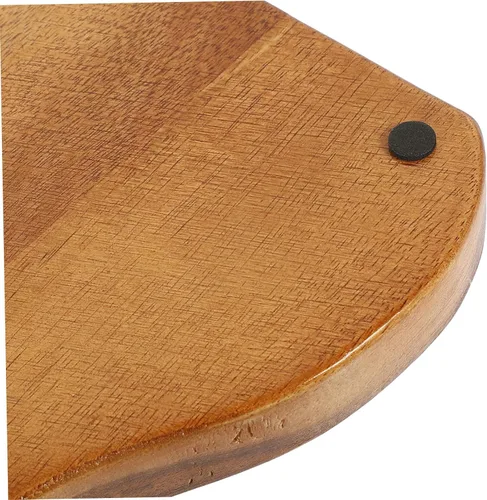 Vista 3 de MAGICLULU Soporte de cuchara de madera para cocina, soporte para cuchara, plato de cuchara, bandeja para cucharas, soporte para espátula, soporte