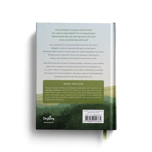 Vista 2 de Pray Daily Moments to Quiet Your Mind and Center Your Soul - Prayer Devotional