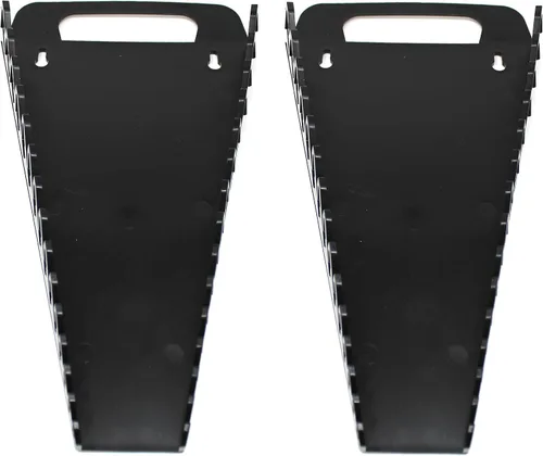 Vista 12 de JSP Manufacturing Pinza portátil de plástico para 15 herramientas, organizador de llaves (1, negro)