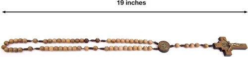 Vista 6 de Intercession Mens St Bennedict Large Rosary