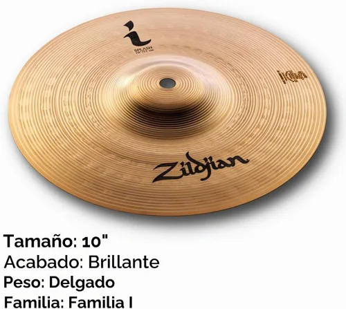 Vista 2 de Zildjian Platillo I Family Splash (ILH10S)