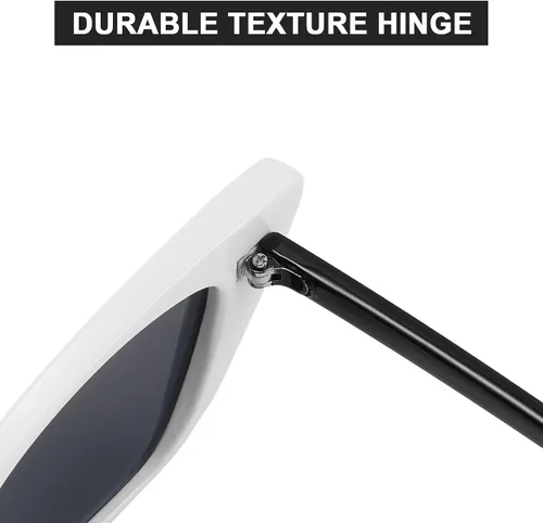 Vista 4 de FEISEDY Gafas de sol vintage Cateye Designer Shade UV400 Protección B4013, sunshine