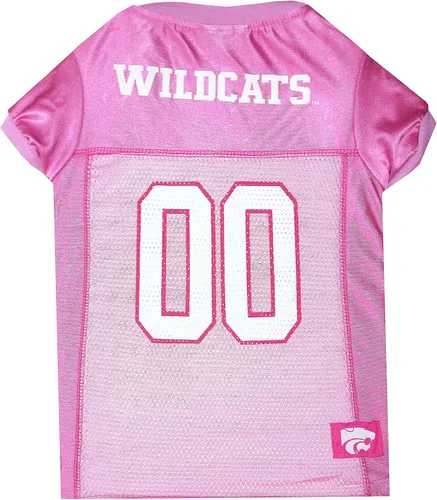 Vista 38 de Pets First Camiseta de la NCAA para perros y gatos, camiseta rosa de California Golden Bears, talla XS. Lindo traje rosa para mascotas