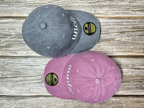 Vista 20 de Sombreros bordados para tío tía, abuelo, abuela, mamá, mini