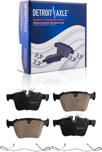 Vista 24 de Detroit Axle - Pinza de disco del lado del acompañante + pastillas de freno de cerámica de repuesto para Lexus HS250H Toyota RAV4 Prius V Scion xB