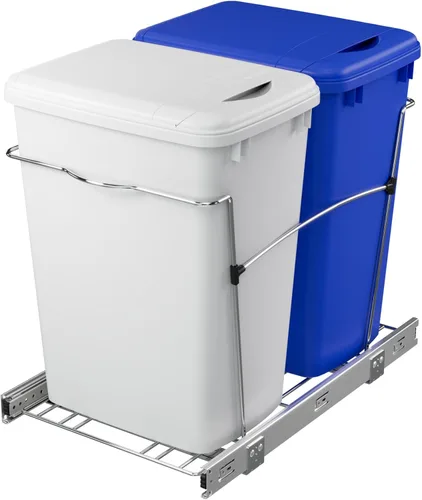 Vista 16 de Cesto de basura doble y extraíble RV V 15KD 18CS de Rev A Shelf