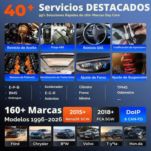 Vista 4 de Autel Escáner MaxiCOM MK906 PRO2-TS: Herramienta de escaneo bidireccional