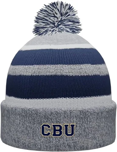 Vista 88 de NCAA Prime - Gorro de punto de invierno con pompón plegable
