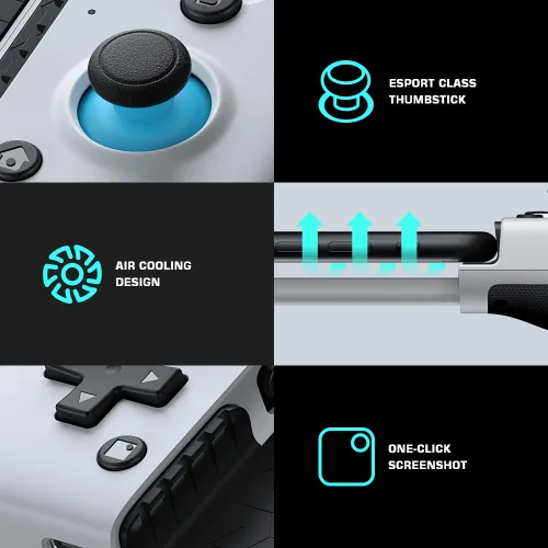 Vista 6 de GameSir X2 Type-C Mobile Gaming Controller Game Controller for Android Plug and Play Gaming Controller Grip Support Xbox Game Pass xCloud Stadia
