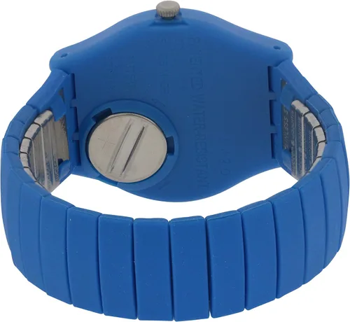 Vista 2 de Swatch pepeblu gn251b azul acero inoxidable Moda reloj de cuarzo suizo