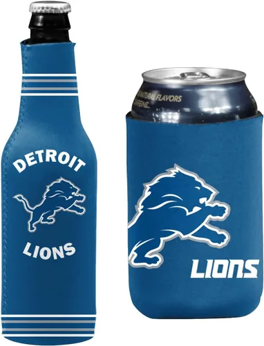 Vista 112 de Soporte aislante para latas y botellas de fútbol americano enfriador de bebidas Huggie (Nueva Orleans (Saints) - Negro) Nueva Orleans (Santos)
