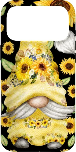 Vista 22 de Sunflower Gnome for Summer Garden Mom Cute Floral Pattern Case for iPhone 17