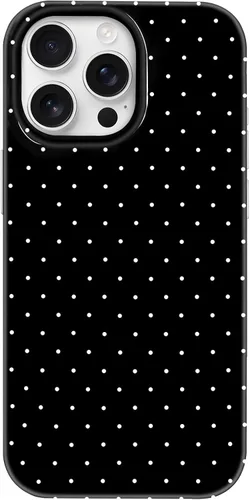 Vista 19 de Hython Funda para iPhone Air, diseño estético de lunares lindos, funda simple de 6.5 pulgadas, delgada, antiarañazos, parachoques de TPU suave, a