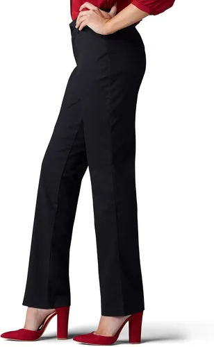 Vista 3 de Lee - Pantalón de pierna recta, ajuste relajado y antiarrugas para mujer