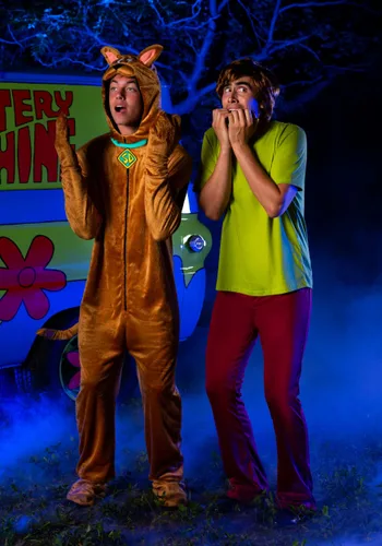 Vista 10 de Disfraz de Shaggy para Hombre de Scooby Doo Multicolor