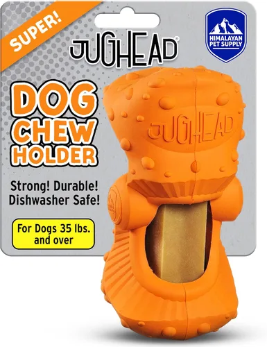 Vista 8 de Himalayan Jughead Classic - Soporte para masticar para perros, sostiene masticables y golosinas para perros, ralentiza los masticadores rápidos