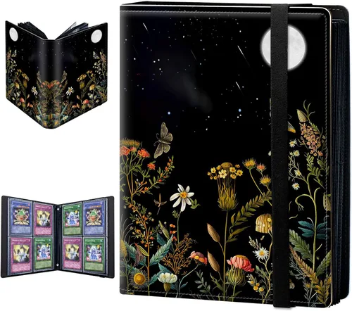 Vista 18 de Carpeta para tarjetas intercambiables, 4 bolsillos para tarjetas intercambiables, 160 bolsillos de doble cara, fundas para tarjetas