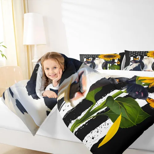 Vista 41 de Juego de edredón con siluetas de oso para niños, tamaño individual, decoración de Navidad para niños y niñas, adultos, edredón de plumón de pinos