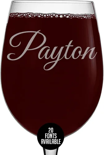 Vista 24 de Copa de vino grabada para el día de la madre, grabado para el Día de la Madre, regalos personalizados para mamá, regalos únicos personalizados
