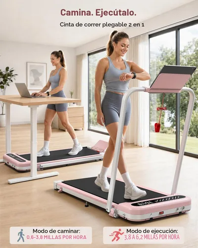 Vista 3 de Cardirun Almohadilla rosa con inclinación del 10% y barra de mango, cinta