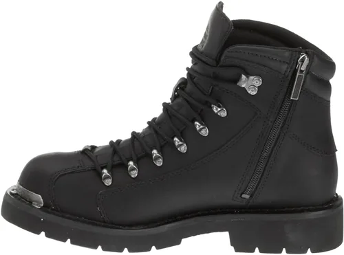 Vista 4 de Harley-Davidson Botas casuales de cuero electrónico para hombre, color negro, 7