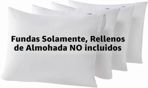 Vista 2 de Paquete de 4 protectores de almohada impermeables a prueba de plumas