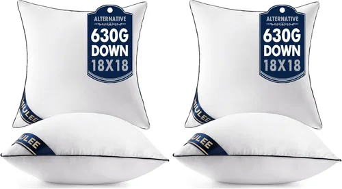 Vista 27 de MIULEE - Inserto de almohada de 14 x 36 pulgadas, almohada decorativa lumbar rellena de alternativa a plumón, inserto de relleno de almohada premium