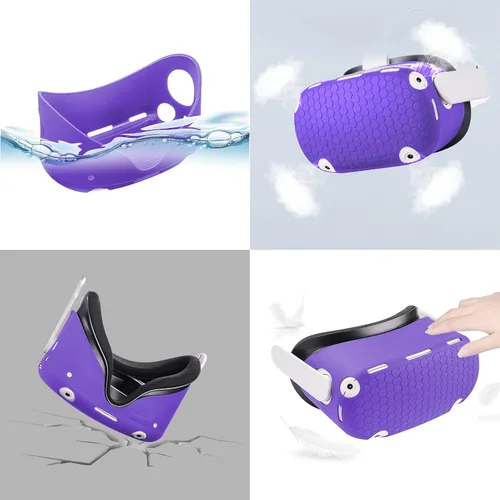Vista 5 de Purple for Oculus Quest 2 Accessories