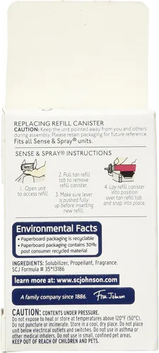 Vista 2 de Glade Sense & Spray - Repuesto de ambientador automático, manzana y canela, 0.43 onzas
