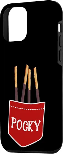 Vista 2 de Funda para iPhone 12 Mini Pocket Chocolate Japón Postre Divertido Regalo T-shirt