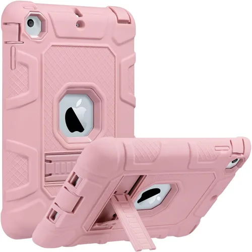 Vista 12 de ULAK Funda para iPad mini 1 2 3, Funda protectora de tres capas resistente a prueba de golpes con soporte para iPad mini 2, 1ª 2ª 3ª