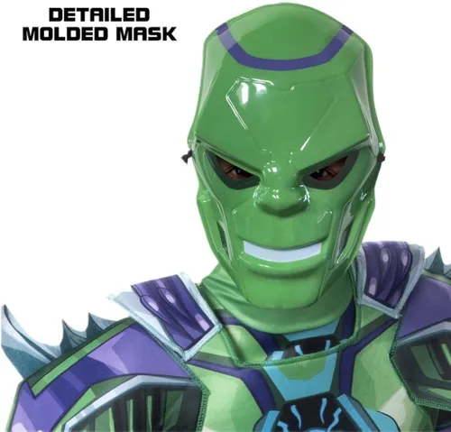 Vista 3 de Jazwares HULK - Disfraz de cosplay de Marvel Avengers Mechstrike Monster Hunters para niños