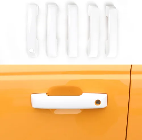 Vista 15 de Protector de arañazos para manija de puerta trasera, cubierta de manija de puerta trasera compatible con Ford Bronco 2021 2022 2023 2024 2025