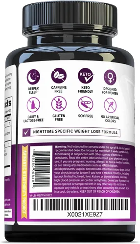 Vista 2 de Vitauthority Píldoras MELT PM nocturnas y pérdida de peso: apoyan naturalmente un sueño más reparador, con Ashwagandha y L-teanina - 30 porciones