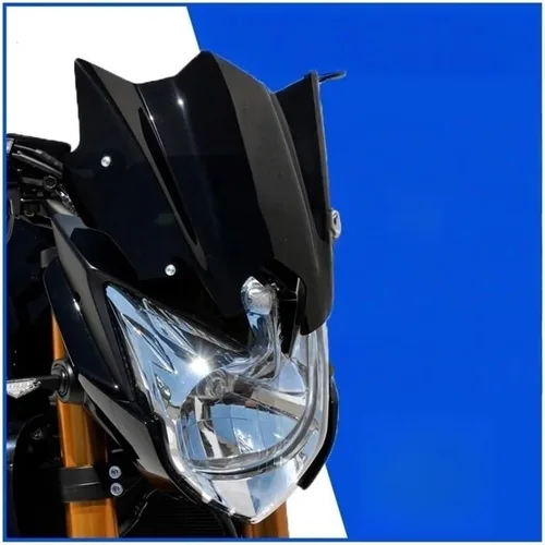 Vista 4 de for YA&MAHA FZ8 2010 2011 2012 2013 2014 2015 2016 2017 FZ 8 10-17 Motorcycle Windshield Black(Smoke)