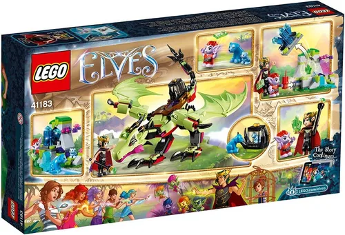 Vista 6 de LEGO Elfos El Dragón Maligno del Rey Duende 41183 Kit de construcción (339 piezas)
