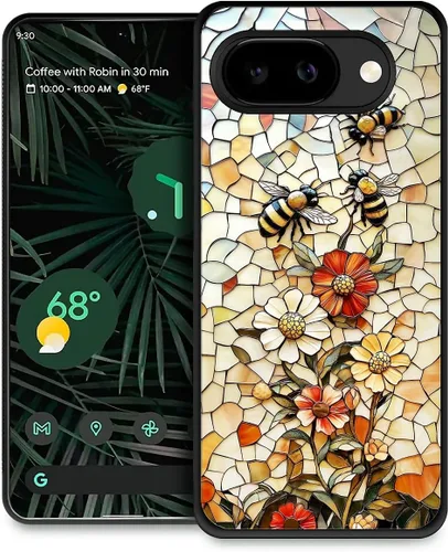 Vista 244 de Compatible con Google Pixel 4A 5G Mobile Case Creative Acrylic Back Panel Silicona Edge Case Slim Protección Especialmente para Google Pixel 4A 5G
