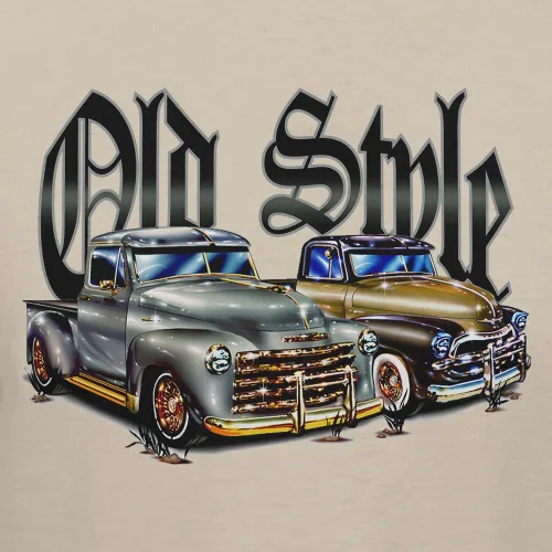 Vista 2 de Rollin Hard Old Style Graphic T-Shirt