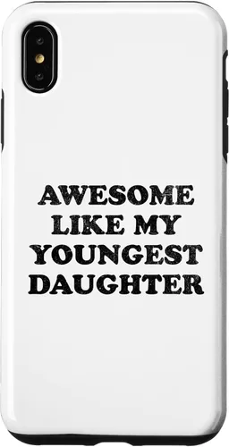 Vista 11 de Awesome Like My Youngest Daughter Funny for Mom Dad Parent Case for iPhone 16