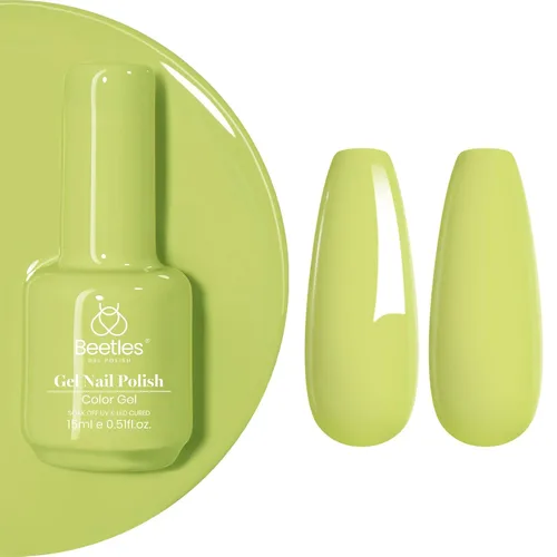 Vista 8 de Beetles - Esmalte de uñas en gel, 1 unidad de 0.5 onzas fluidas (15ml), extracción por remojo, arte de uñas, estética de manicura, bricolaje, curado