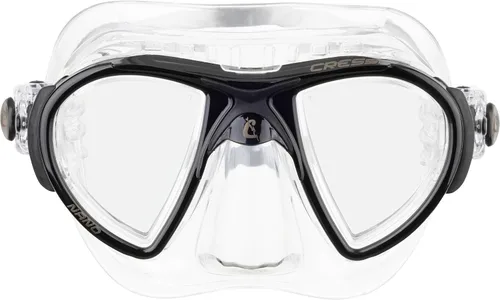 Vista 2 de Cressi Máscara de buceo de alta gama para adultos, fabricada en silicona de cristal revolucionario, cristal evolutivo de ojos grandes fabricado